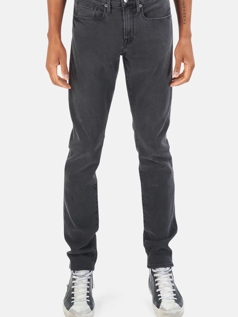 Frame Denim FADE TO GREY L'HOMME SLIM JEANS